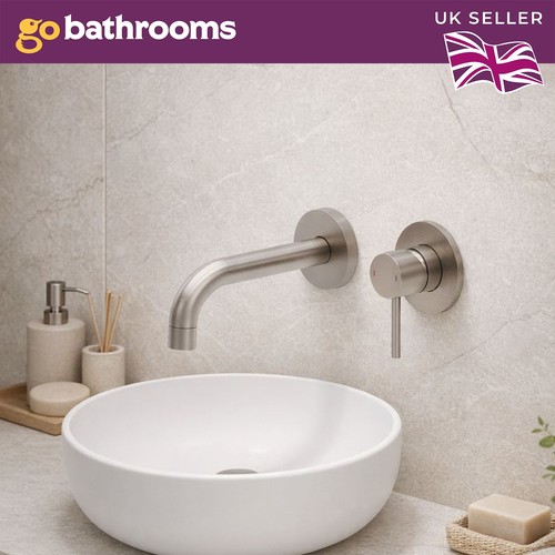Brushed nickel round - brushed,