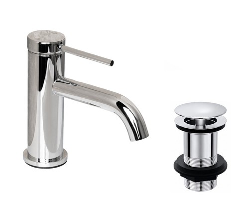 Mono basin mixer tap push - mono, &