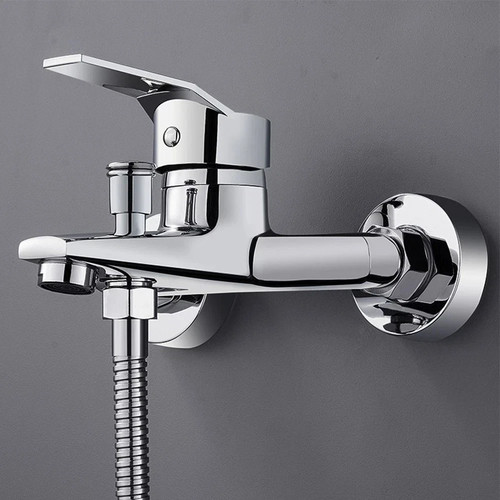 Chrome wall mounted bath - chrome,