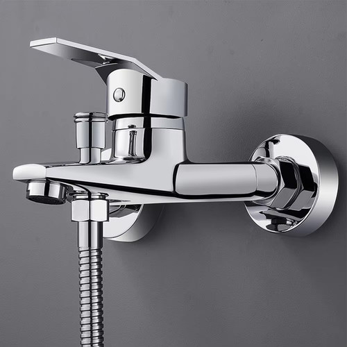Chrome wall mounted bath - mounted,