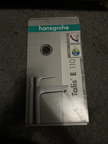 Hansgrohe brushed black - brushed, chrome