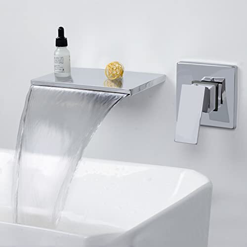 Wall mounted bath taps - wall,