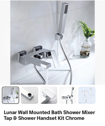 Lunar wall mounted bath - lunar,