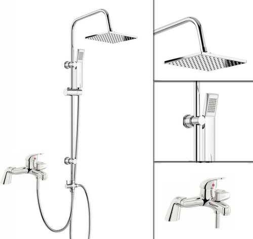 Waterfall bathroom taps - waterfall,