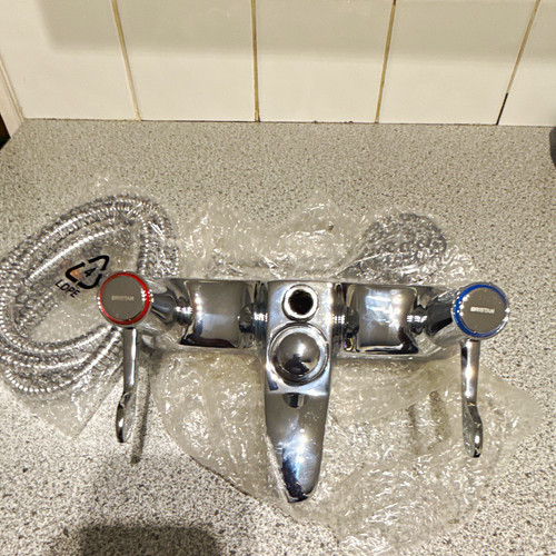 Bristan chrome bath - chrome, shower