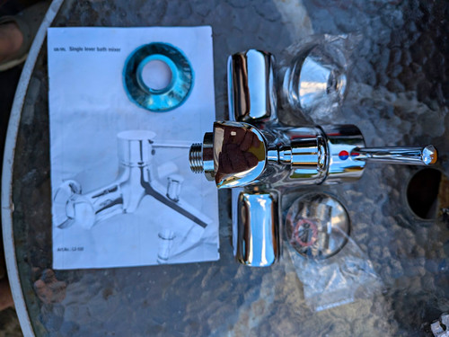 Wall mounted chrome - wall,