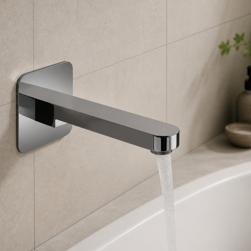 Wall mounted basin - wall,