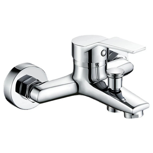 Chrome wall mounted bath - wall,