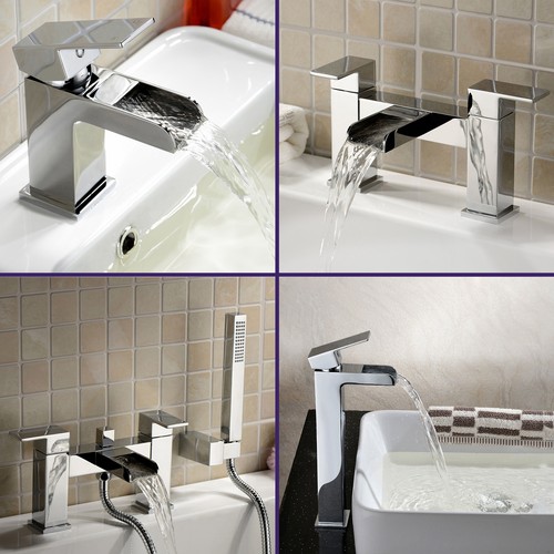Ozone bathroom taps deck - taps,
