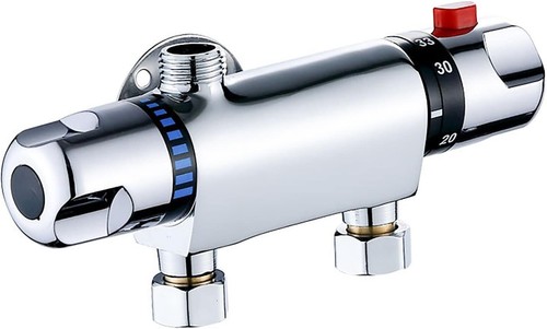 Thermostatic shower mixer - thermostatic,