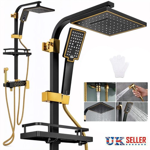 Exposed shower mixer - exposed, taps