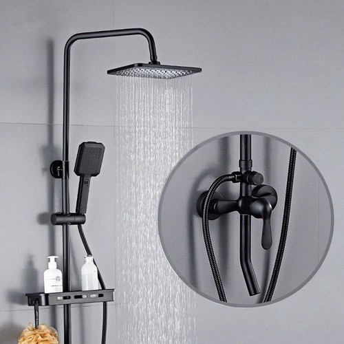 Fashion black wall - black,