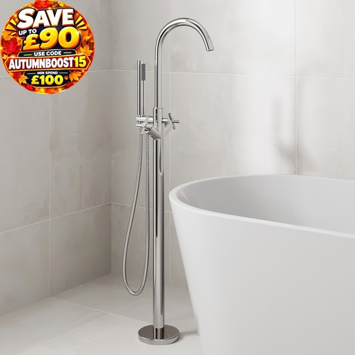 Freestanding bathroom tap - freestanding, bath