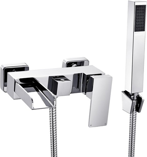 Wall mounted bath - [wall, filler