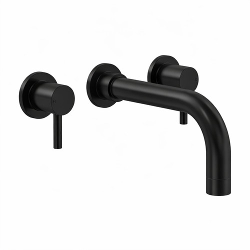 Wall mounted basin mixer tap - wall,
