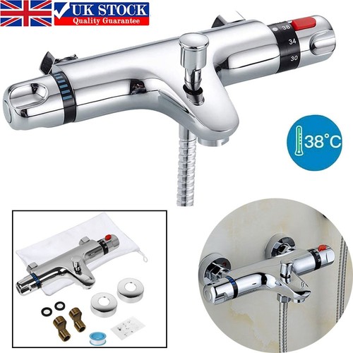 Chrome bathroom thermostatic - chrome,