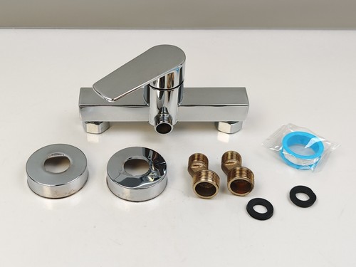 Shower mixer tap chrome wall - mixer,