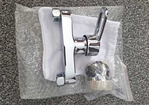 Wall mounted chrome brass - wall,