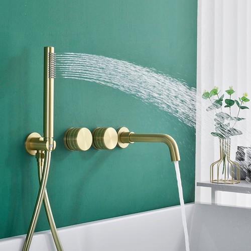 Wall mounted bath taps - wall,