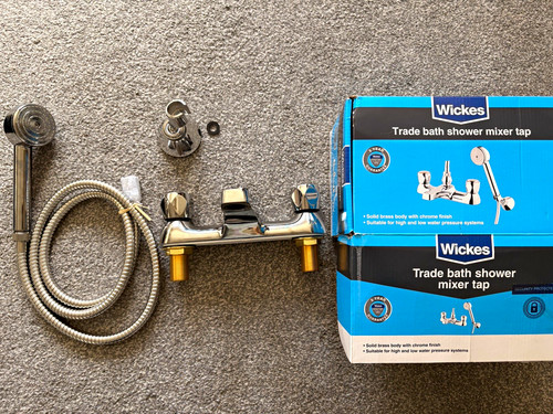 Wickes bath shower mixer - shower, tap